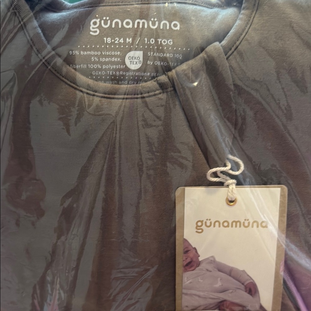 günamüna Sleep Sack Duvet Bamboo Viscose Maple 1.0 TOG NEW - Picture 3 of 4